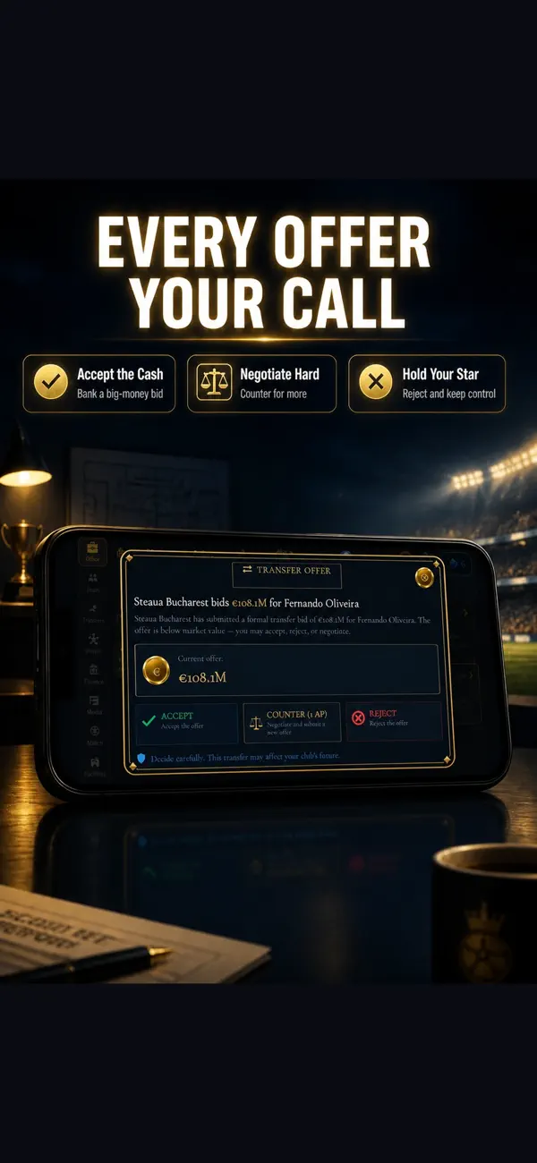 Transfer offer negotiation